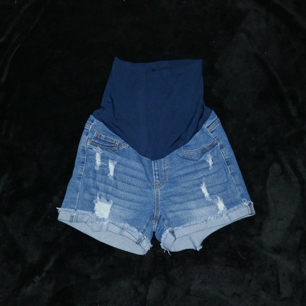SONG Maternity Denim Shorts
